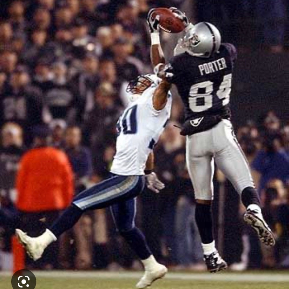Oakland Raiders Jerry Porter Football Jersey